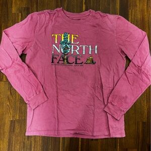The North Face Pink Long Sleeve Shirt
